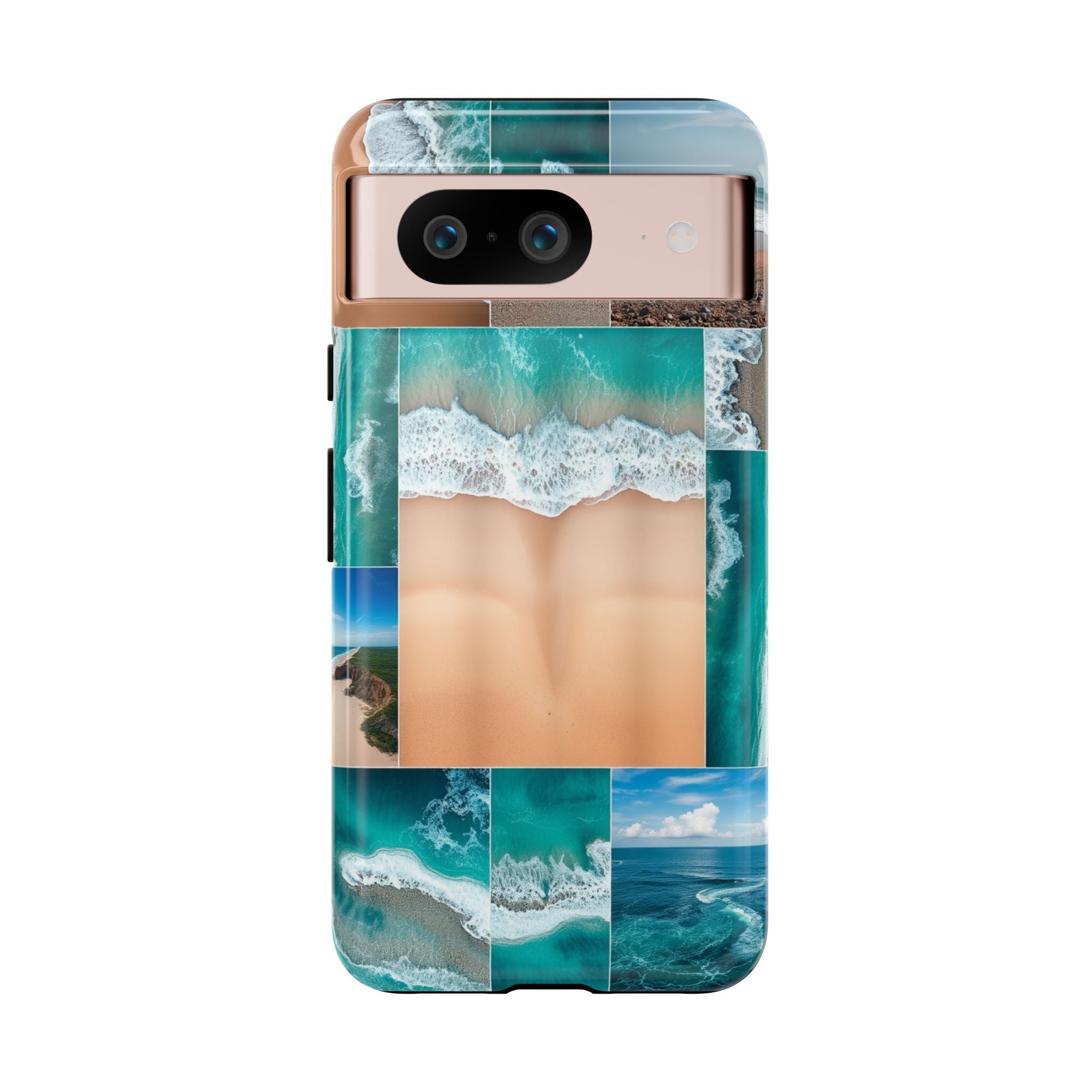 Beach Ocean Google Pixel Case Summer Vibe Coastal Tough Pixel Phone Case for Beach Lovers Travel Aesthetic Tropical Google Case Gift
