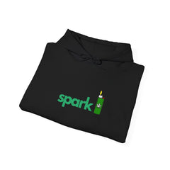 Cannabis Hoodie – “Spark” Lighter Graphic Unisex Pullover