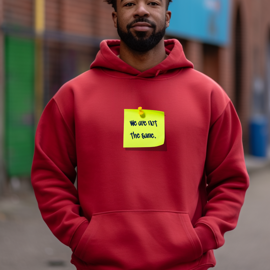 We Are Not The Same Hoodie Unisex Heavy-Blend Graphic Hoodie in Ash Gray Pullover Hoodie Gift for Friend