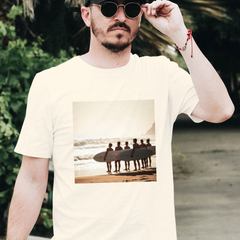 Vintage Surf Club T-Shirt – Retro Beach Photography Tee