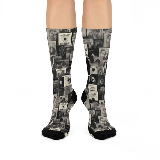 Vinyl Cushioned Crew Socks