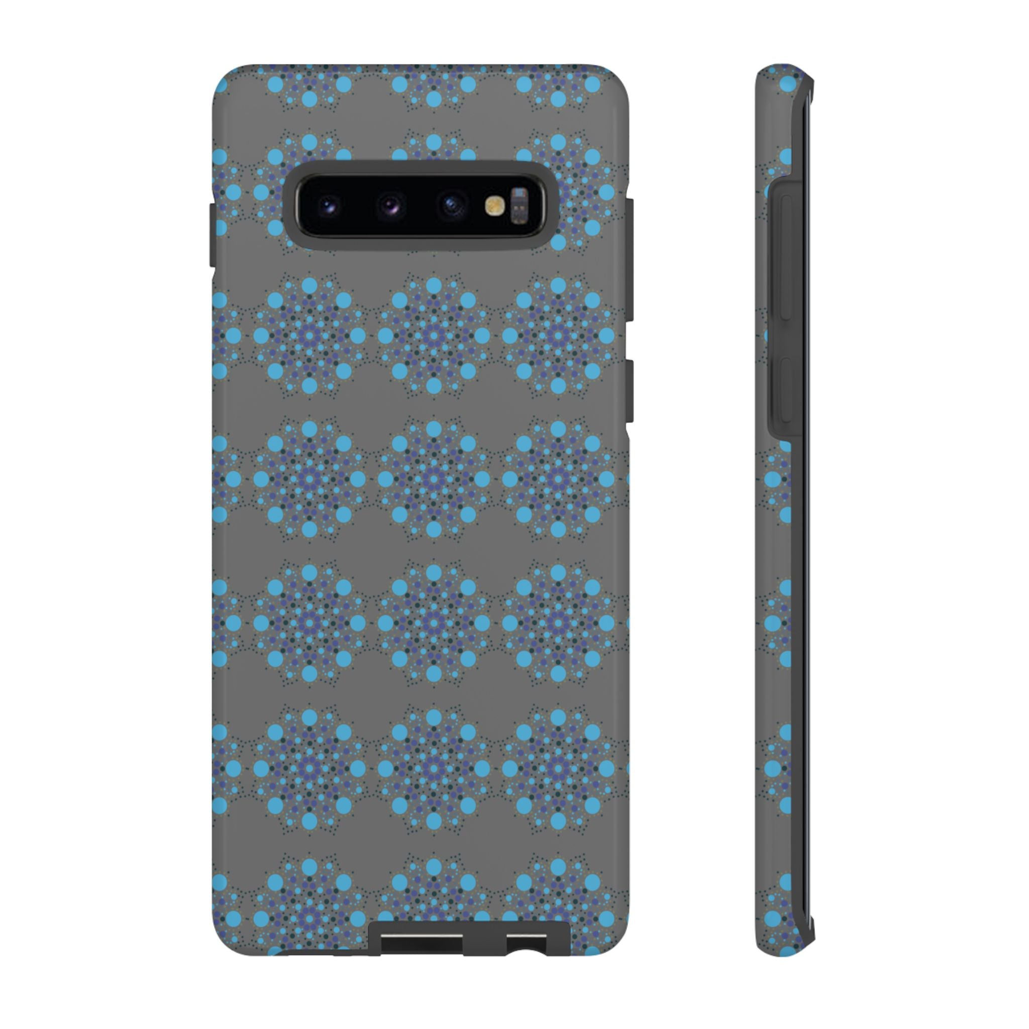 lue Geometric Phone Case for iPhone, Samsung, Google - Abstract Pattern, Protective Cover, Modern Art Phone Case, Gift for Her