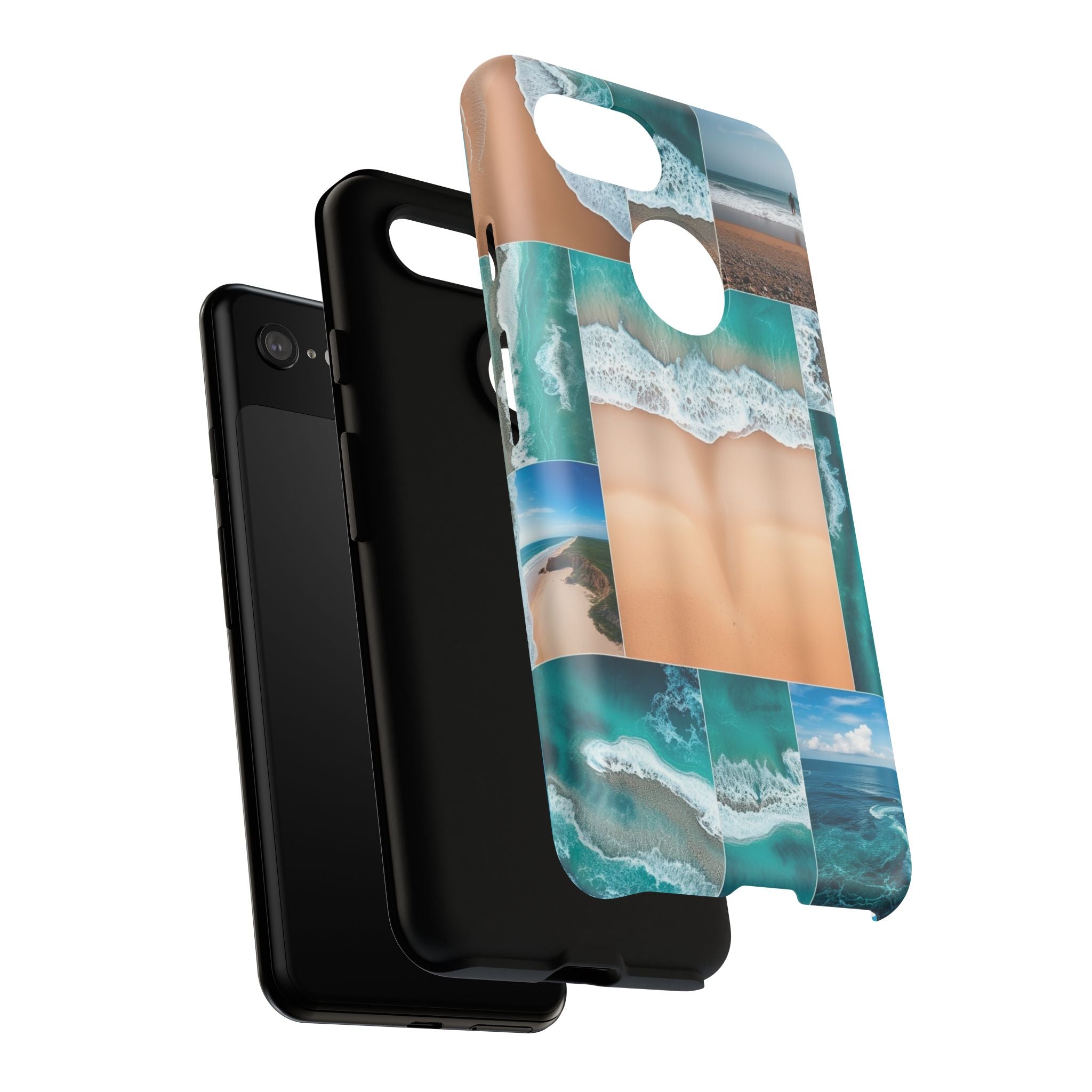 Beach Ocean Google Pixel Case Summer Vibe Coastal Tough Pixel Phone Case for Beach Lovers Travel Aesthetic Tropical Google Case Gift