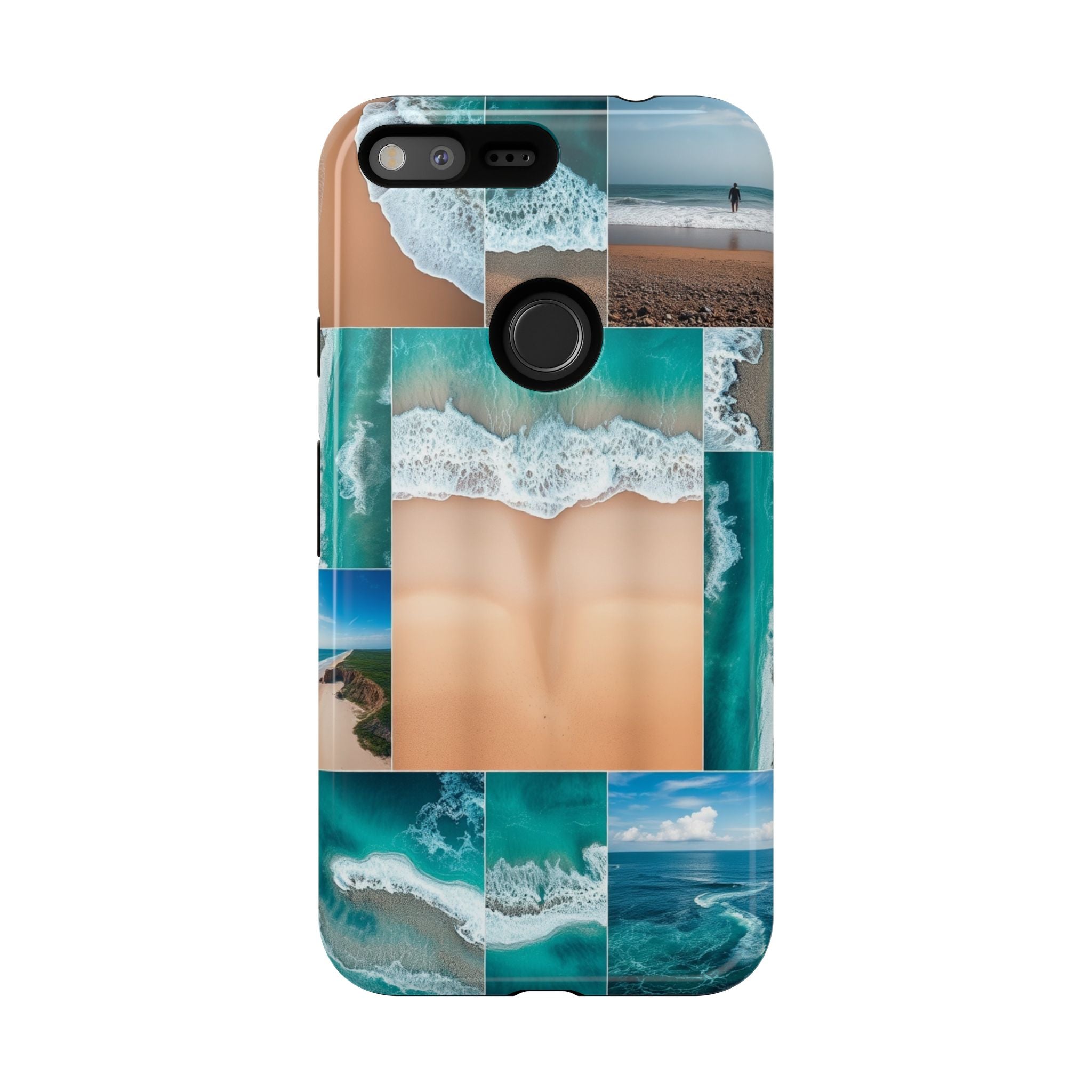 Beach Ocean Google Pixel Case Summer Vibe Coastal Tough Pixel Phone Case for Beach Lovers Travel Aesthetic Tropical Google Case Gift