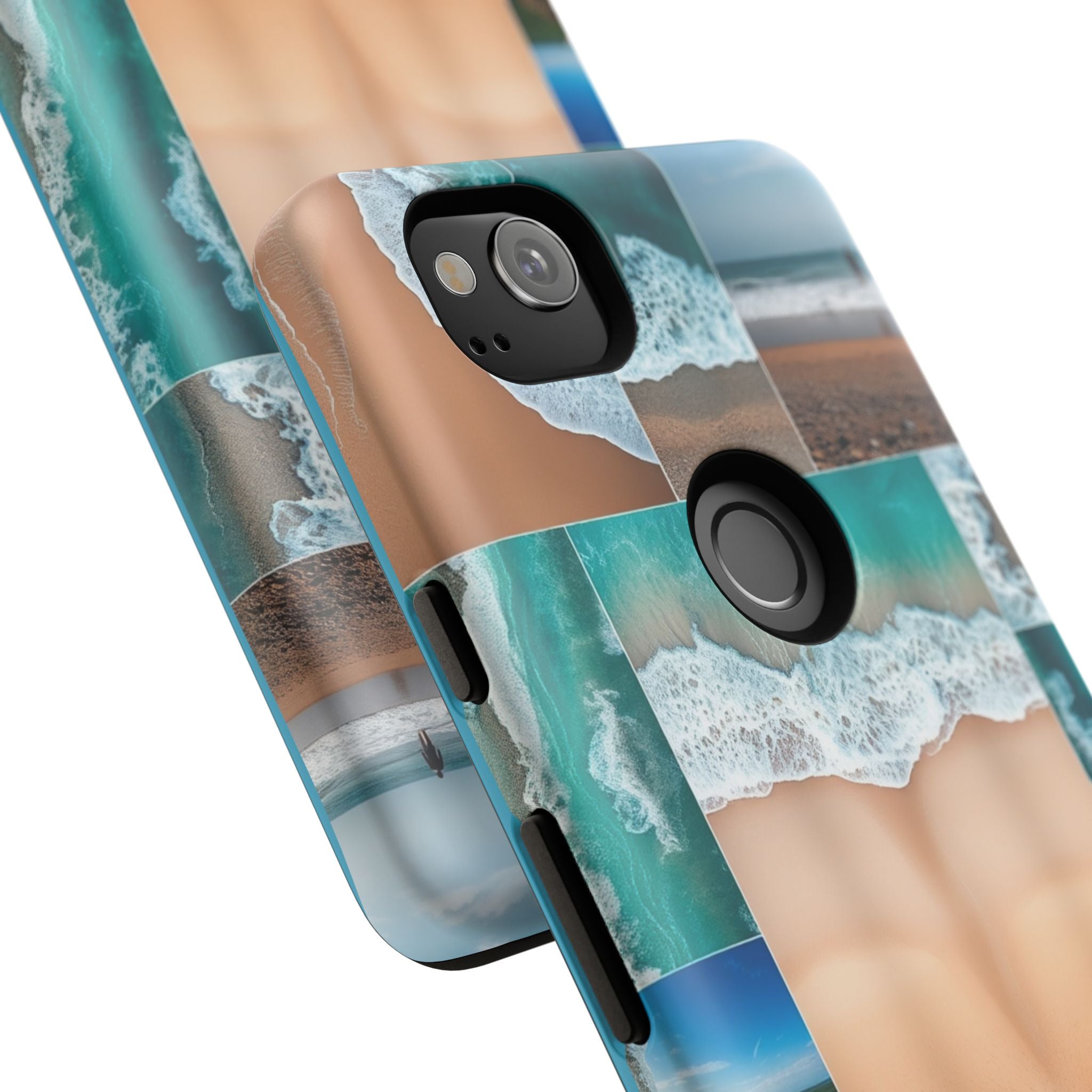 Beach Ocean Google Pixel Case Summer Vibe Coastal Tough Pixel Phone Case for Beach Lovers Travel Aesthetic Tropical Google Case Gift