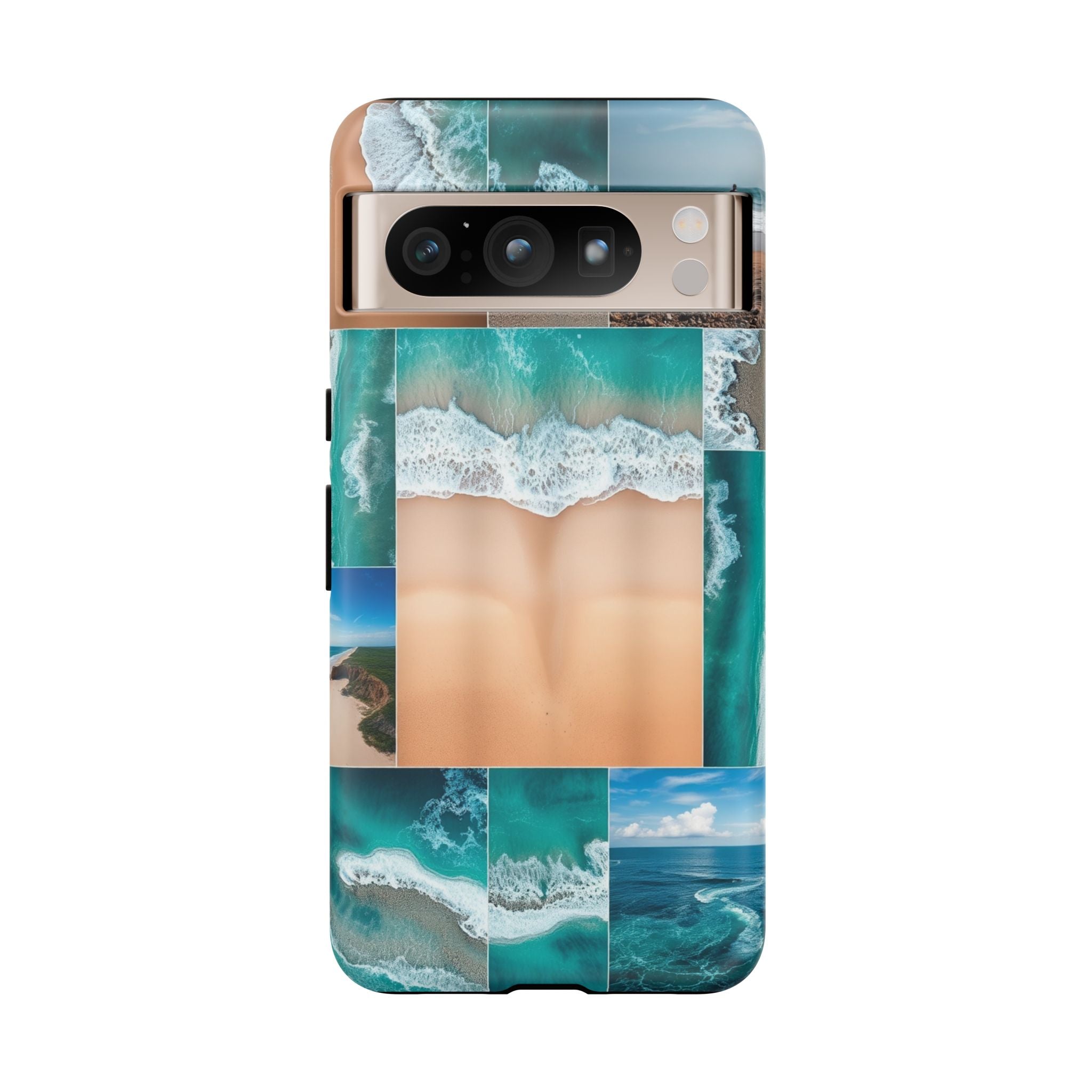 Beach Ocean Google Pixel Case Summer Vibe Coastal Tough Pixel Phone Case for Beach Lovers Travel Aesthetic Tropical Google Case Gift