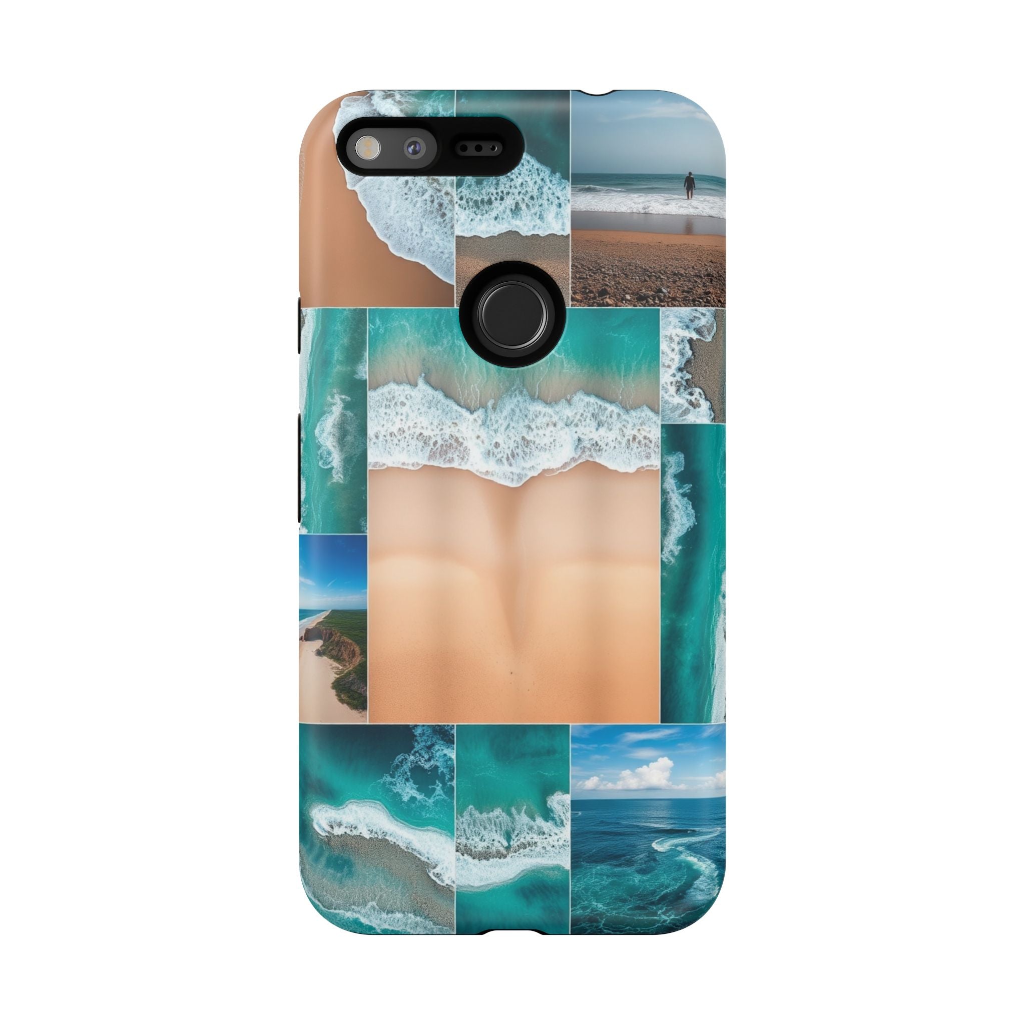 Beach Ocean Google Pixel Case Summer Vibe Coastal Tough Pixel Phone Case for Beach Lovers Travel Aesthetic Tropical Google Case Gift