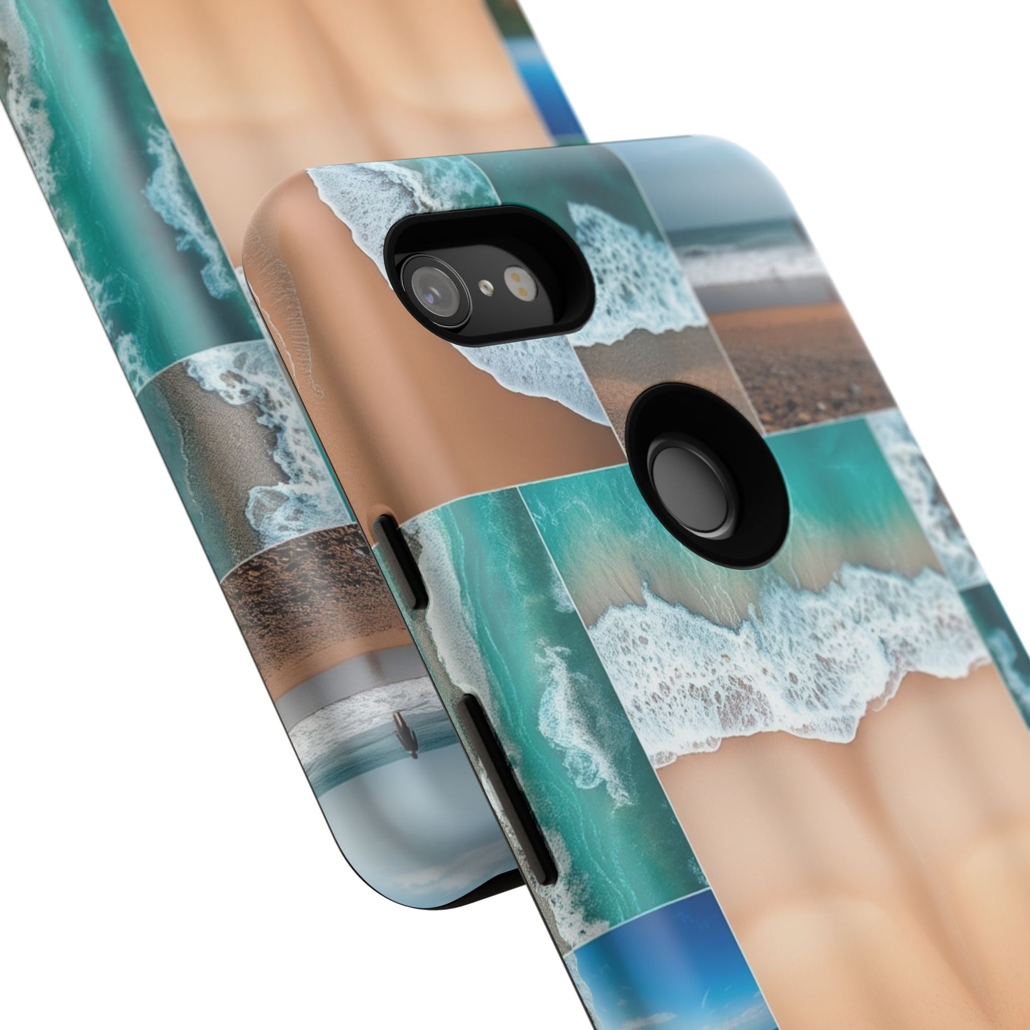 Beach Ocean Google Pixel Case Summer Vibe Coastal Tough Pixel Phone Case for Beach Lovers Travel Aesthetic Tropical Google Case Gift