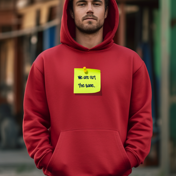 We Are Not the Same Hoodie – Unisex Heavy-Blend Graphic Sweatshirt