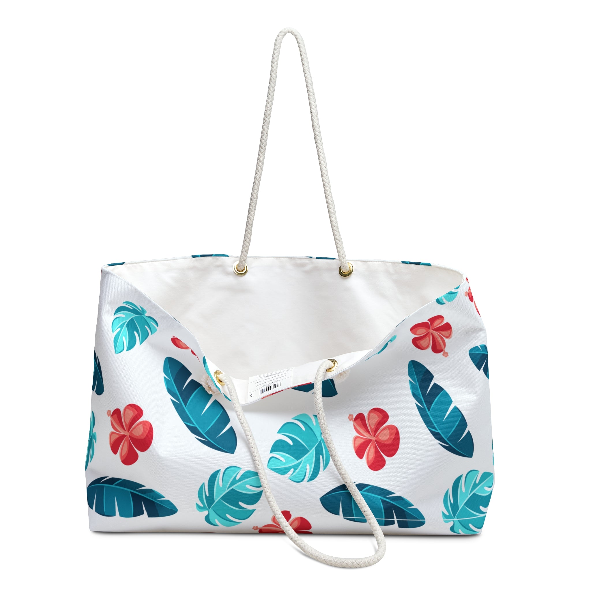 Tropical Leaf Weekender Bag