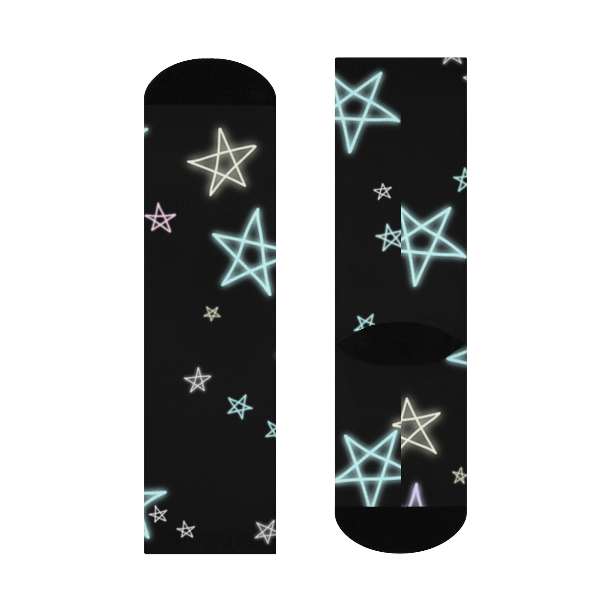 Wish Upon a Star Cushioned Crew Socks