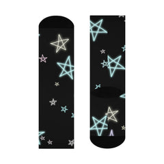 Wish Upon a Star Cushioned Crew Socks