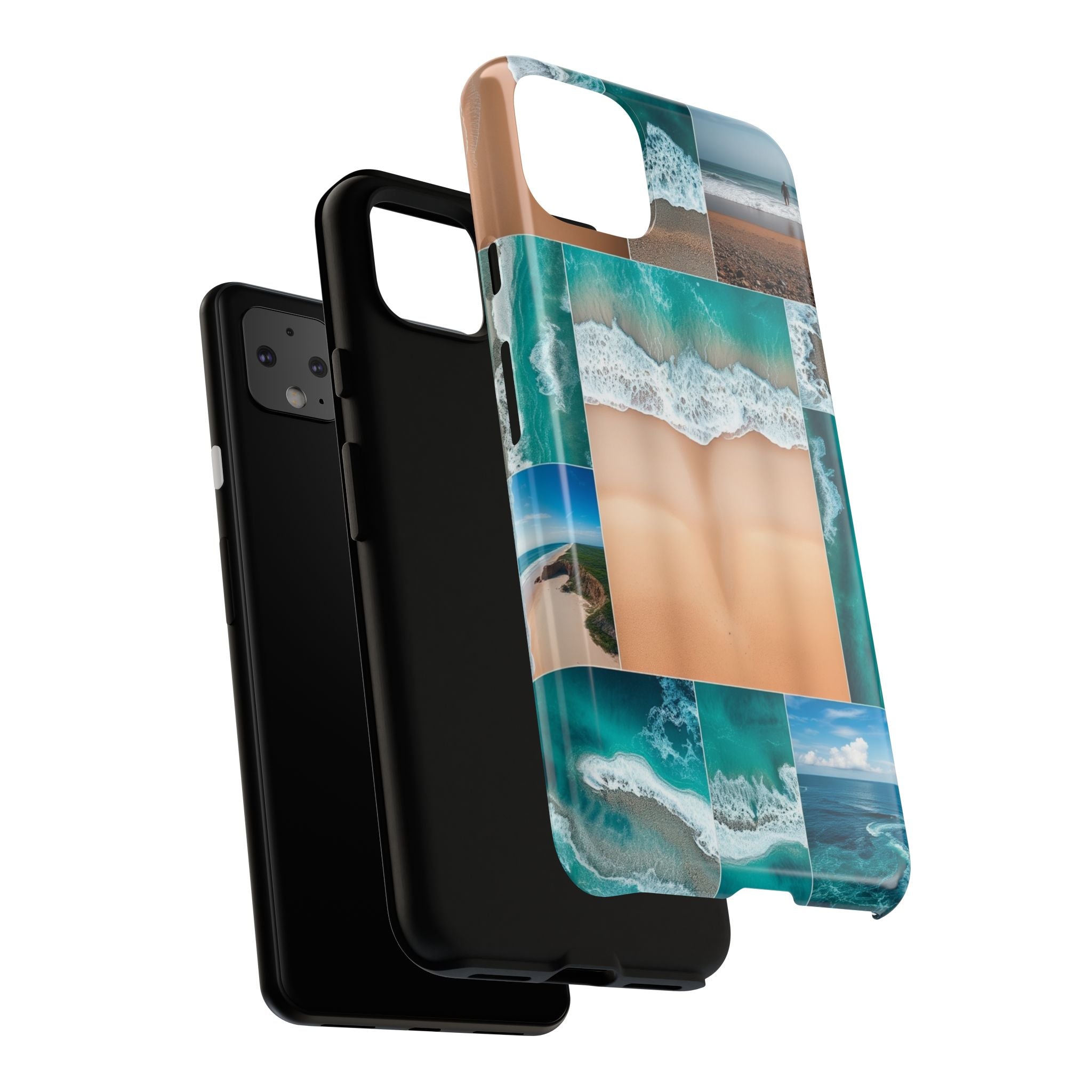 Beach Ocean Google Pixel Case Summer Vibe Coastal Tough Pixel Phone Case for Beach Lovers Travel Aesthetic Tropical Google Case Gift
