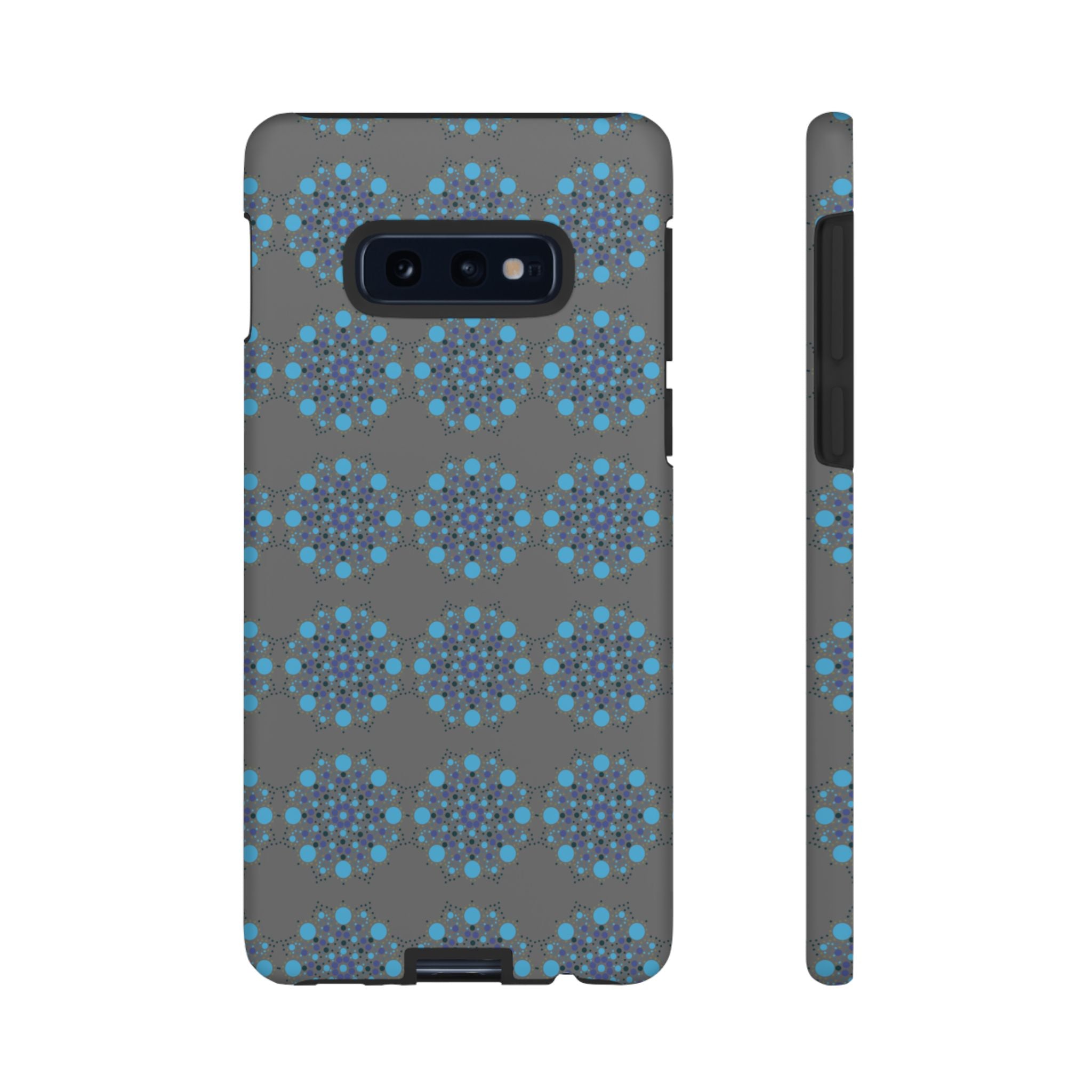 lue Geometric Phone Case for iPhone, Samsung, Google - Abstract Pattern, Protective Cover, Modern Art Phone Case, Gift for Her