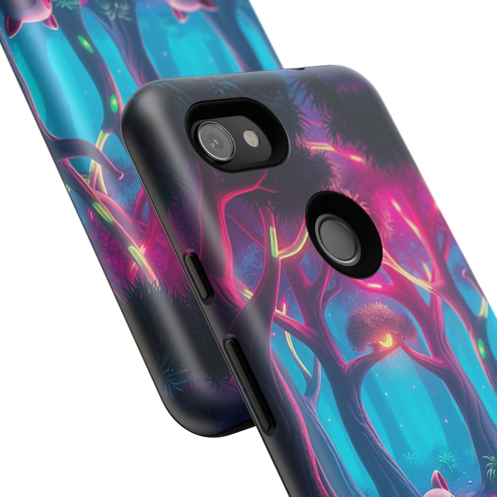 Mystical Forest Phone Case - Cute Animal Design, Tough Protection, Gift for Nature Lovers, Fantasy Decor, Phone Accessories, Eco-Friendly
