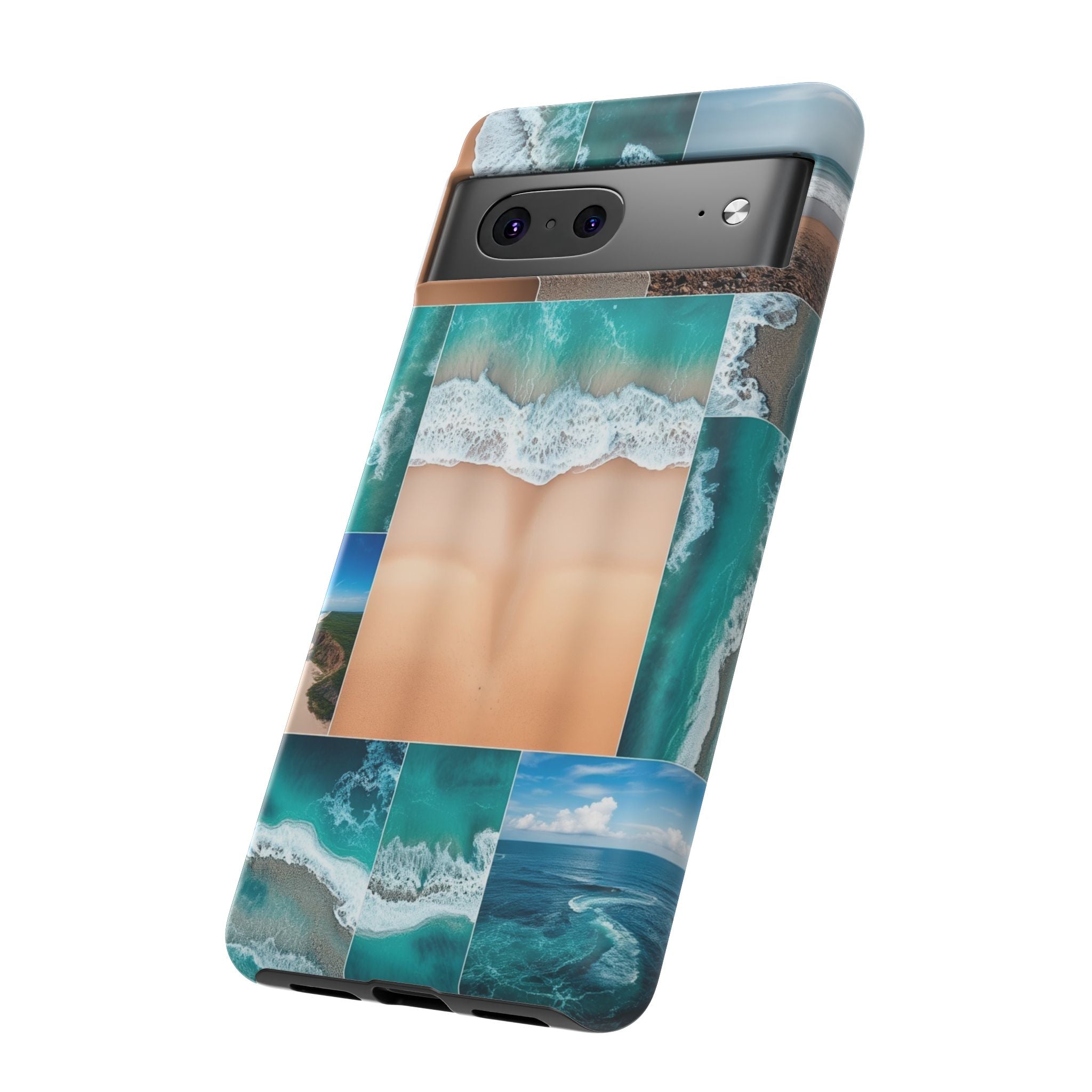 Beach Ocean Google Pixel Case Summer Vibe Coastal Tough Pixel Phone Case for Beach Lovers Travel Aesthetic Tropical Google Case Gift