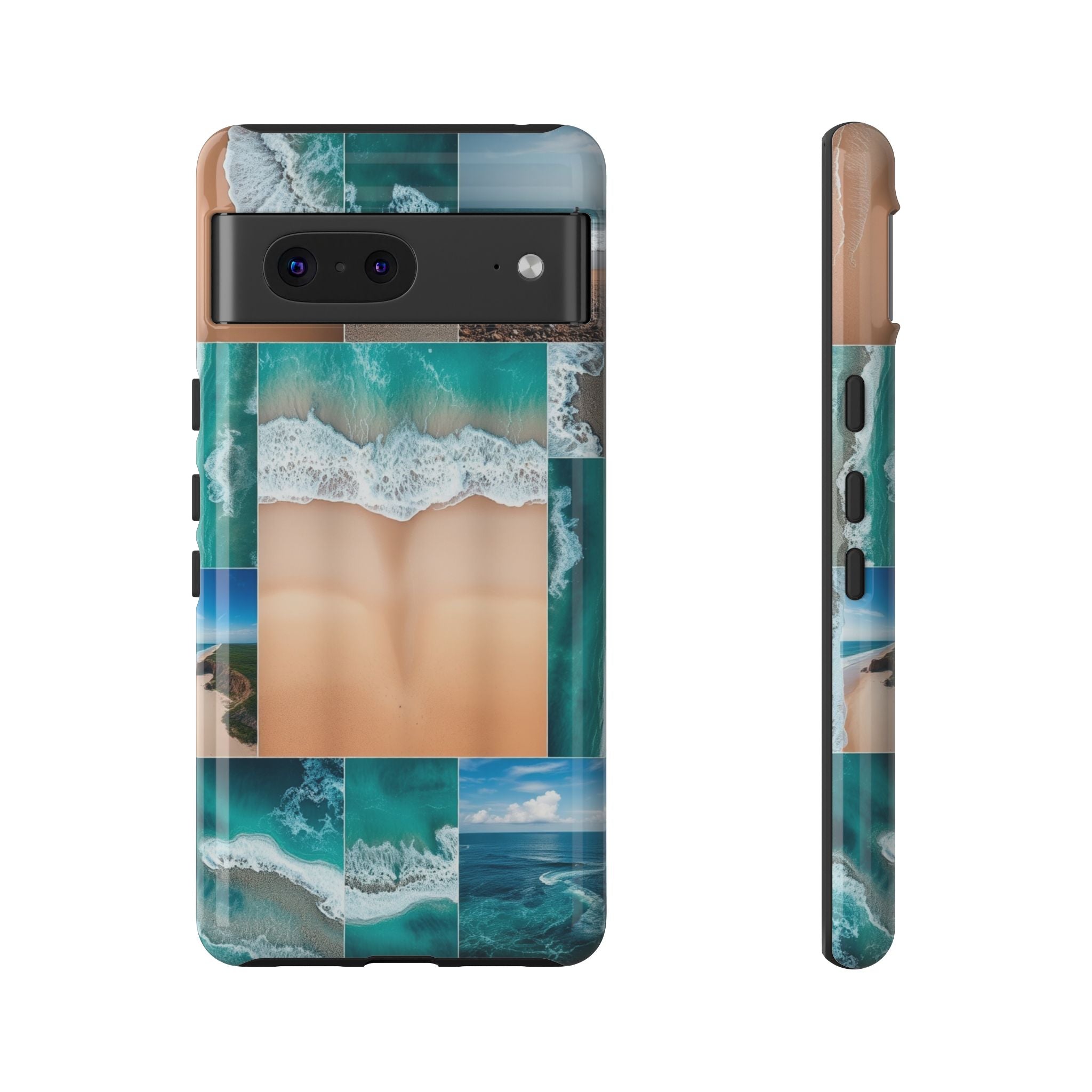 Beach Ocean Google Pixel Case Summer Vibe Coastal Tough Pixel Phone Case for Beach Lovers Travel Aesthetic Tropical Google Case Gift