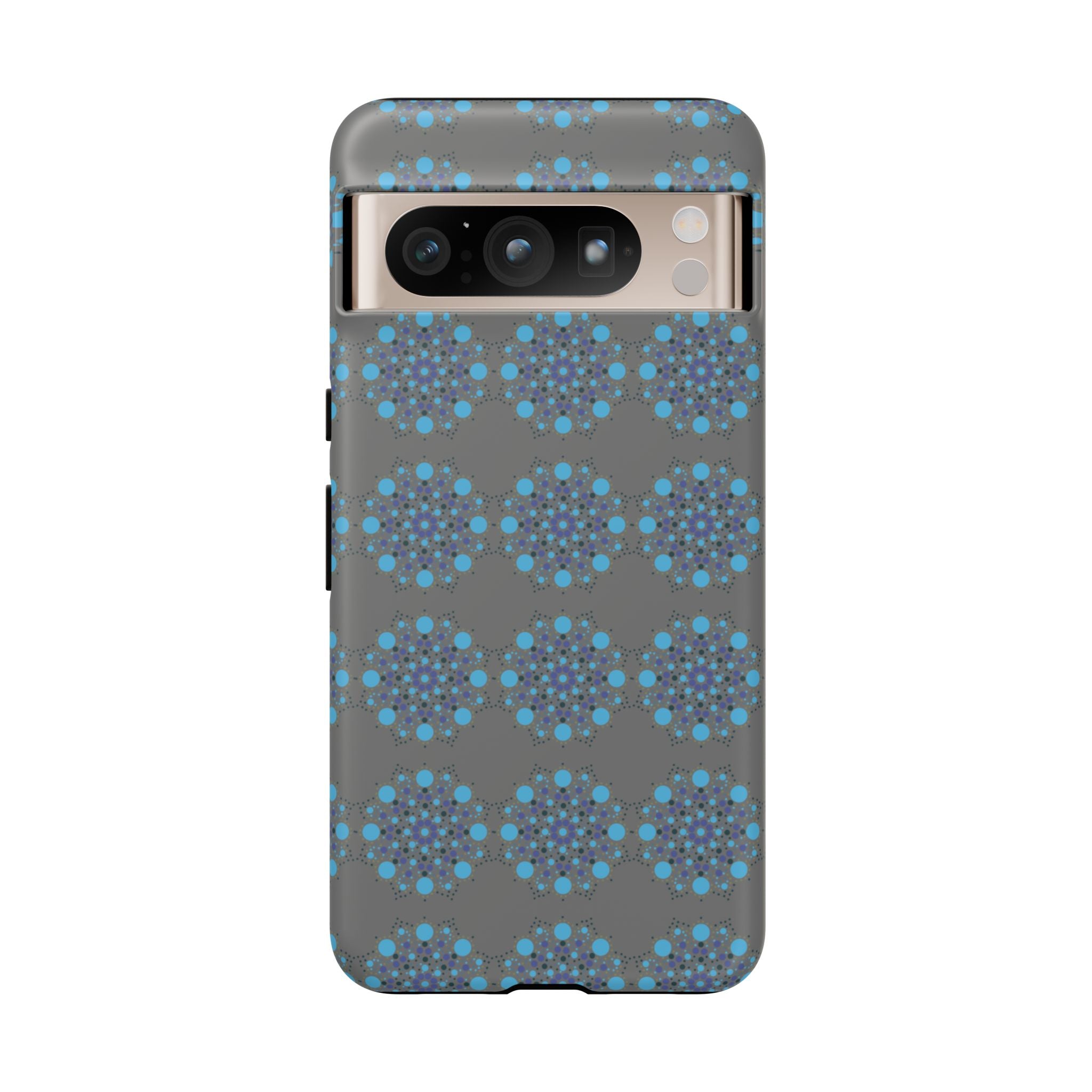 lue Geometric Phone Case for iPhone, Samsung, Google - Abstract Pattern, Protective Cover, Modern Art Phone Case, Gift for Her