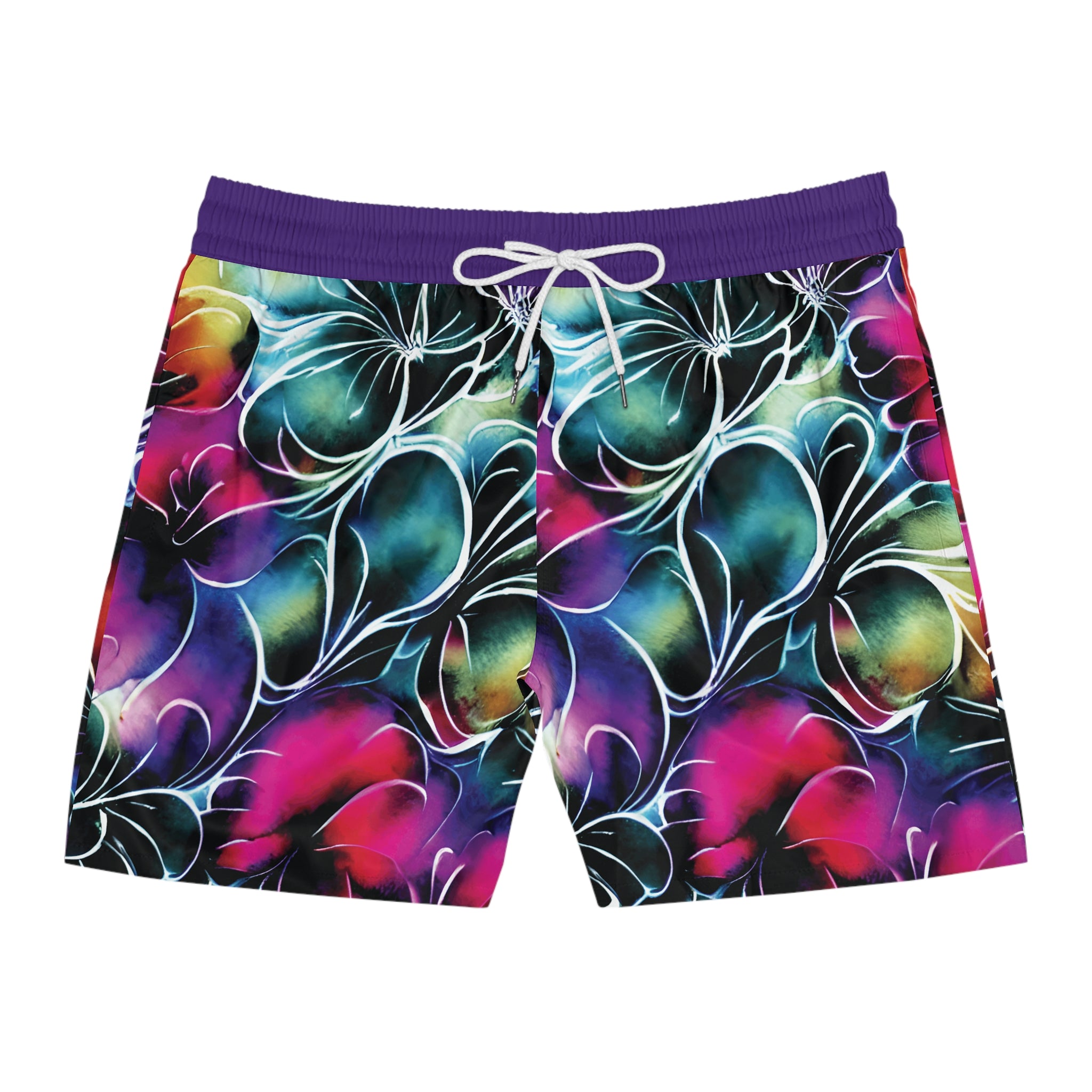 Men’s Floral Print Swim Shorts 