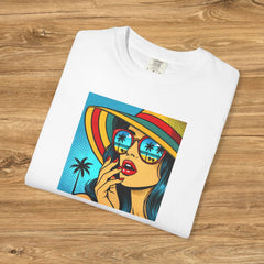 Retro Graphic Shirt Beach Pop Art Shirt
