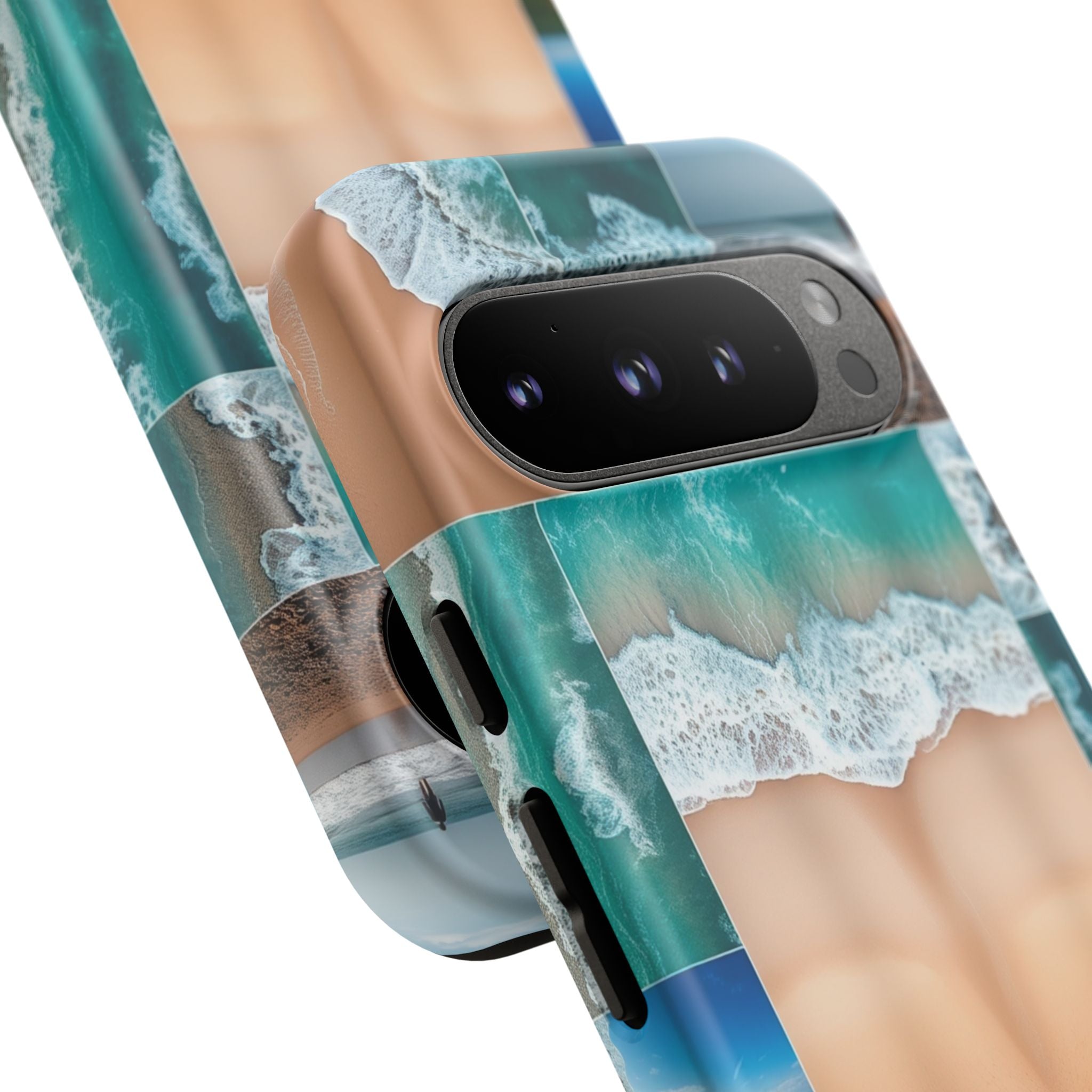 Beach Ocean Google Pixel Case Summer Vibe Coastal Tough Pixel Phone Case for Beach Lovers Travel Aesthetic Tropical Google Case Gift