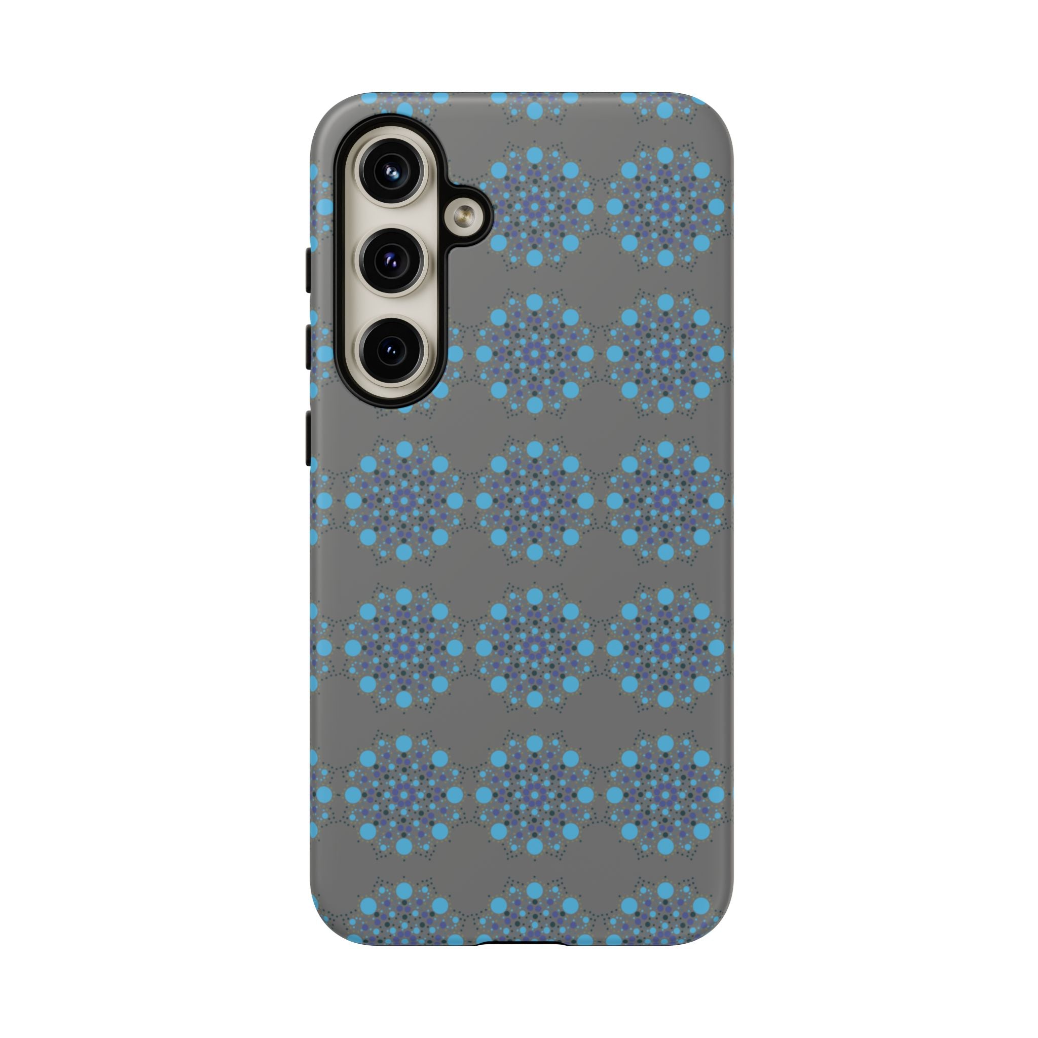 lue Geometric Phone Case for iPhone, Samsung, Google - Abstract Pattern, Protective Cover, Modern Art Phone Case, Gift for Her