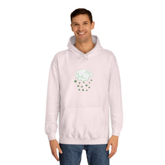 Crying Cloud Unisex College Hoodie