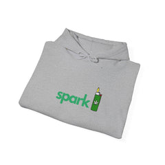 Cannabis Hoodie – “Spark” Lighter Graphic Unisex Pullover