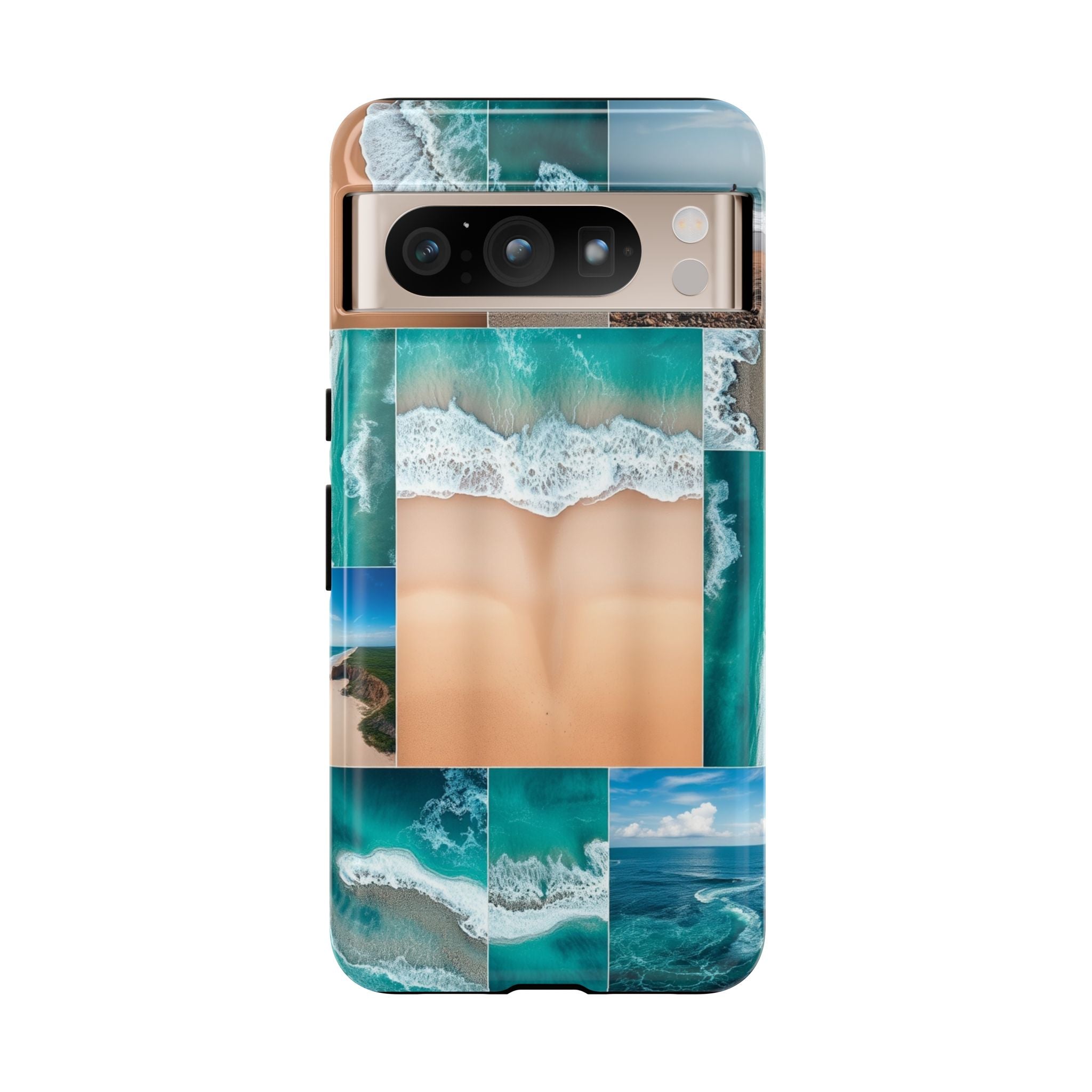 Beach Ocean Google Pixel Case Summer Vibe Coastal Tough Pixel Phone Case for Beach Lovers Travel Aesthetic Tropical Google Case Gift