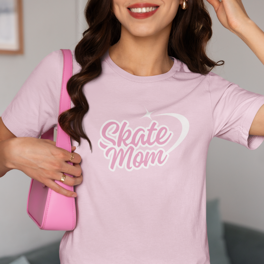Skate Mom T-Shirt – Cute Pink Comfort Colors Tee