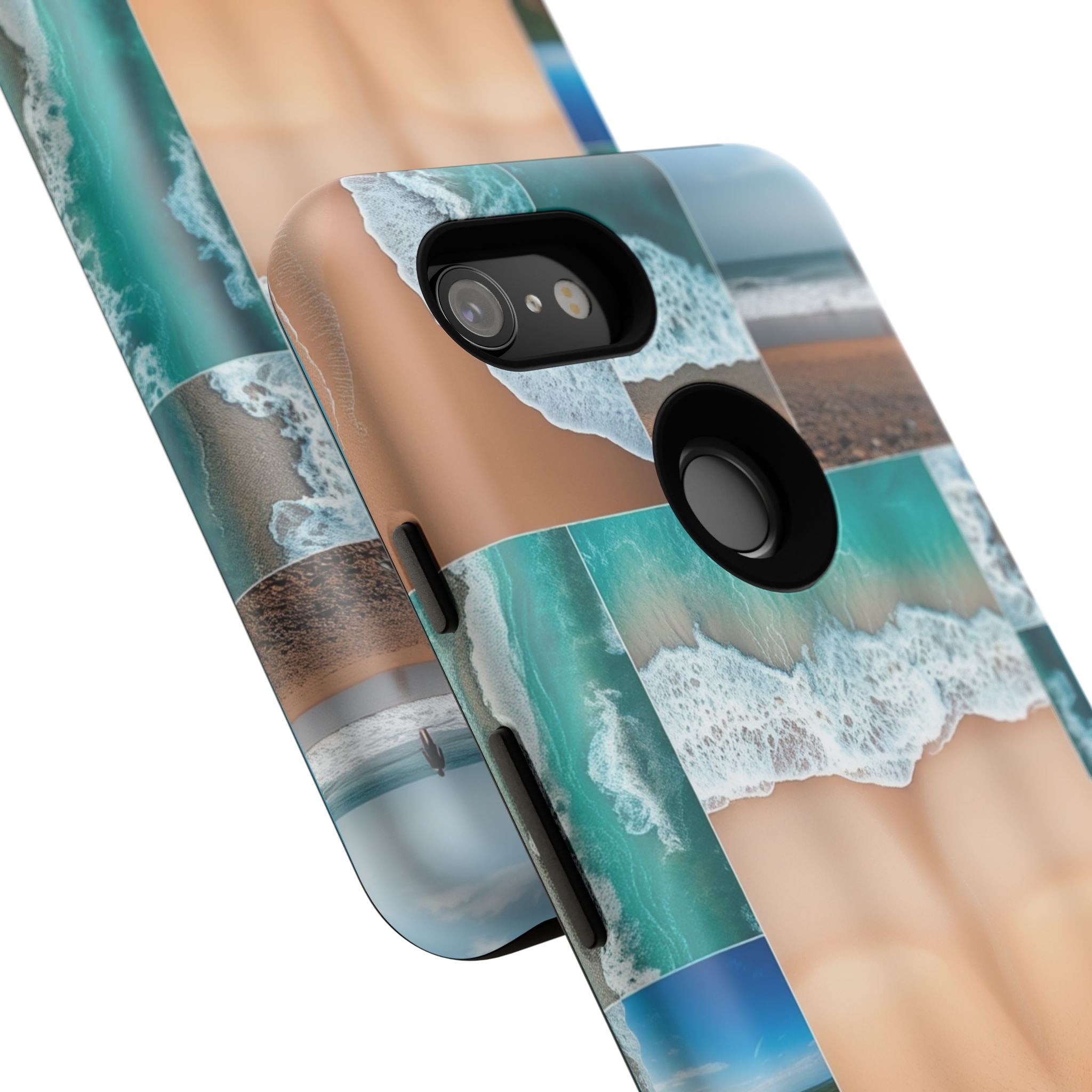 Beach Ocean Google Pixel Case Summer Vibe Coastal Tough Pixel Phone Case for Beach Lovers Travel Aesthetic Tropical Google Case Gift
