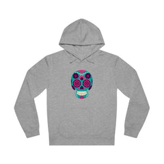 Sugar Skull Unisex Drummer Hoodie Skull Graphic Hoodie for Men ad Women's Hoodie