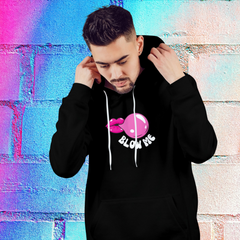 Sarcastic "Blow Me" Hoodie – Funny Unisex Graphic Sweatshirt
