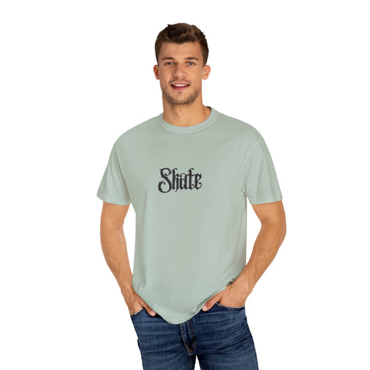 Skate T-Shirt Comfort Colors Sage Green Aesthetic Skater Graphic Tee Streetwear Skateboarding Shirt Minimalist Skateboarder Outfit