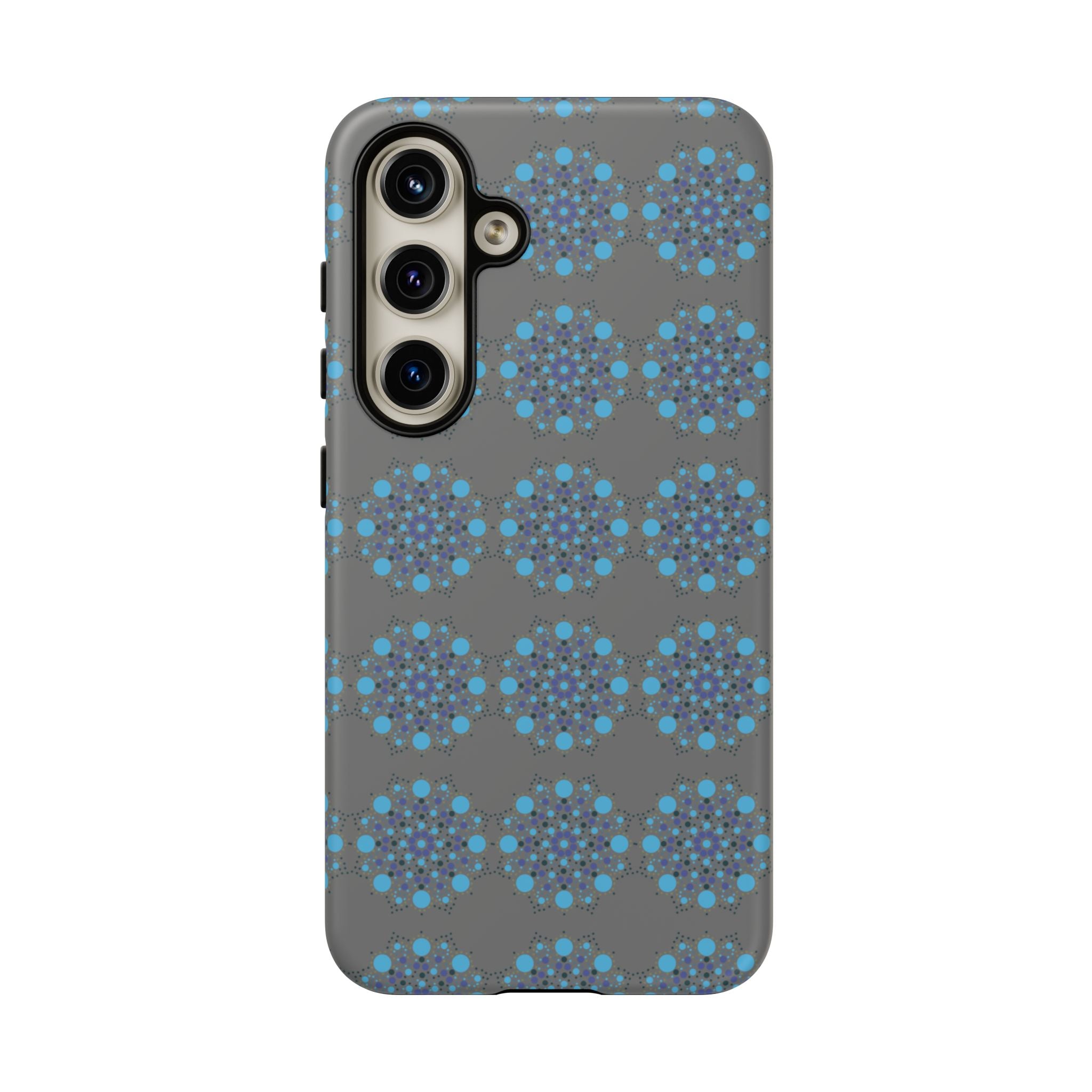 lue Geometric Phone Case for iPhone, Samsung, Google - Abstract Pattern, Protective Cover, Modern Art Phone Case, Gift for Her