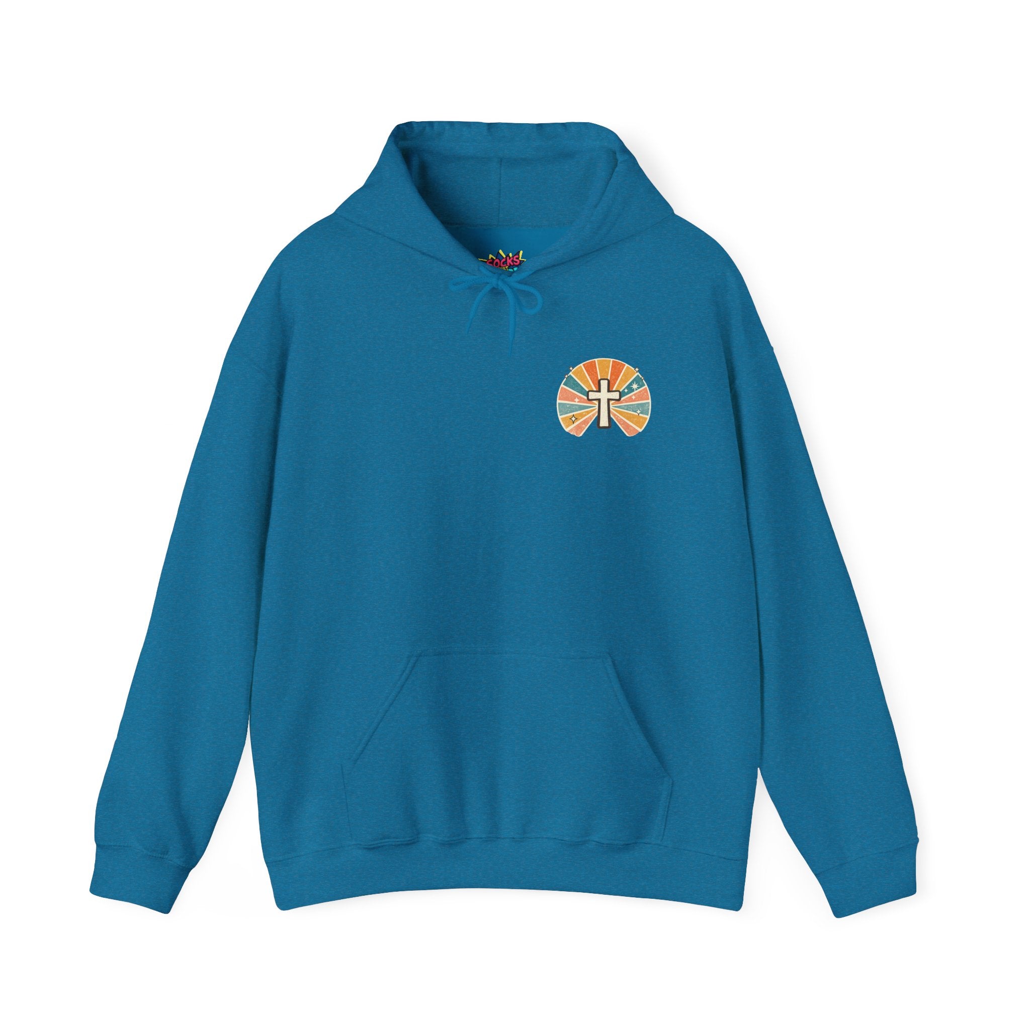 God Is Everywhere Hoodie – Retro Nature Christian Sweatshirt