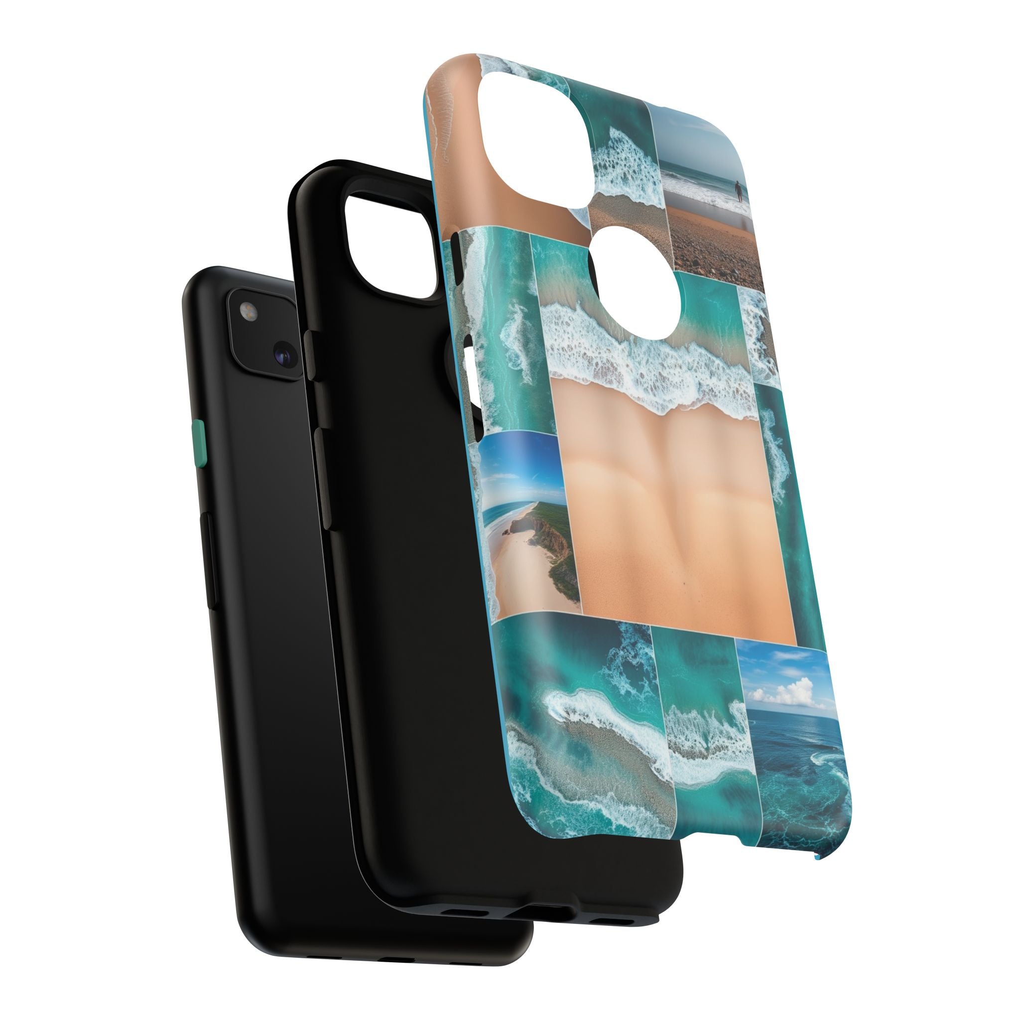 Beach Ocean Google Pixel Case Summer Vibe Coastal Tough Pixel Phone Case for Beach Lovers Travel Aesthetic Tropical Google Case Gift