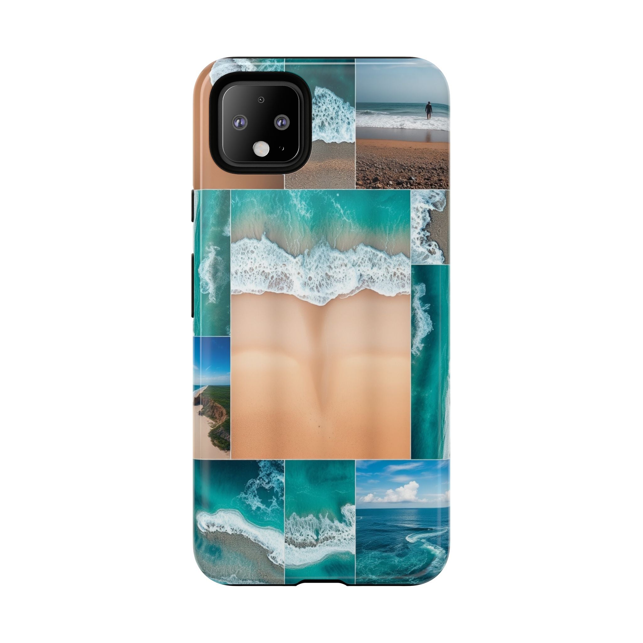 Beach Ocean Google Pixel Case Summer Vibe Coastal Tough Pixel Phone Case for Beach Lovers Travel Aesthetic Tropical Google Case Gift