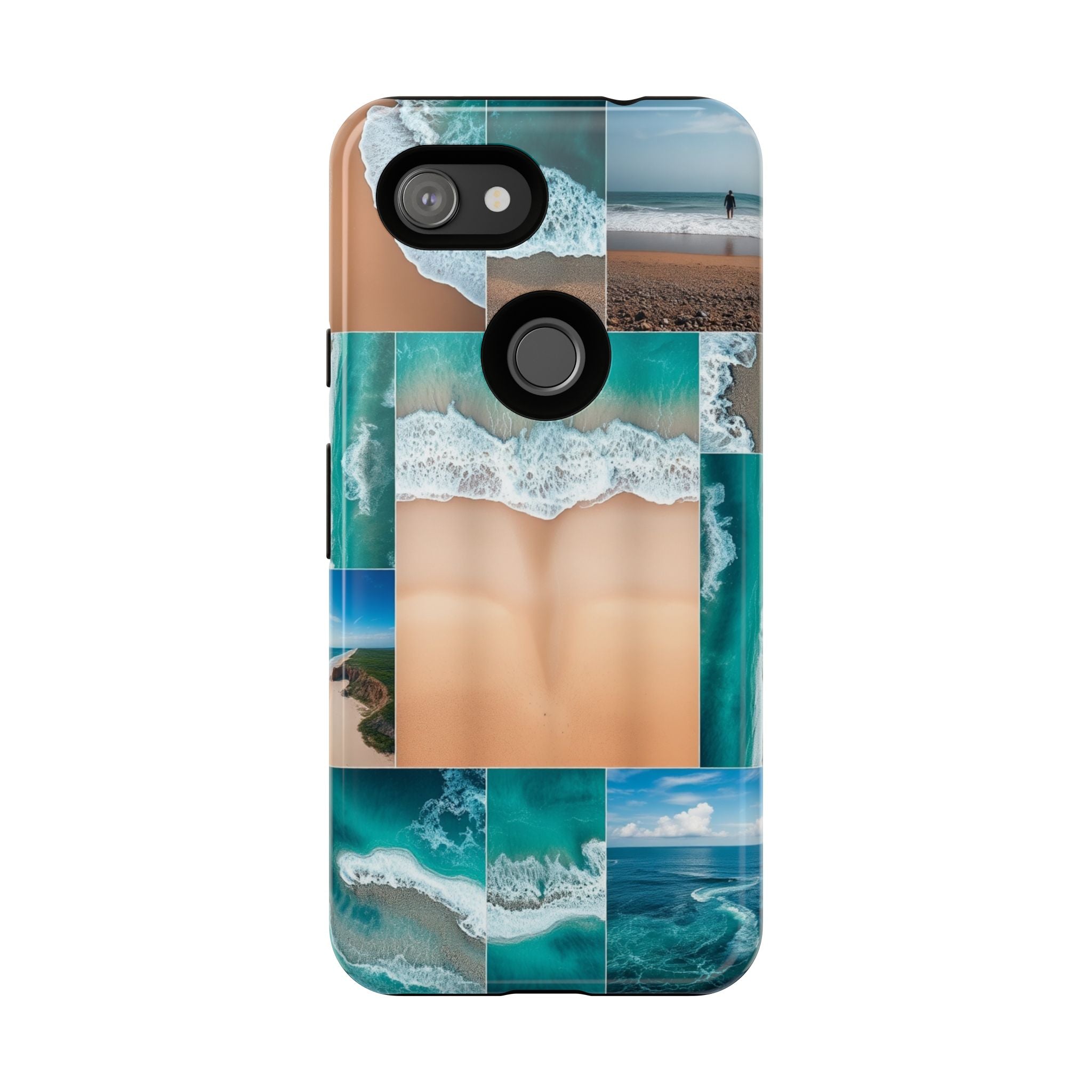 Beach Ocean Google Pixel Case Summer Vibe Coastal Tough Pixel Phone Case for Beach Lovers Travel Aesthetic Tropical Google Case Gift