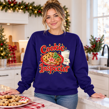 Cookie Inspector Christmas Sweater