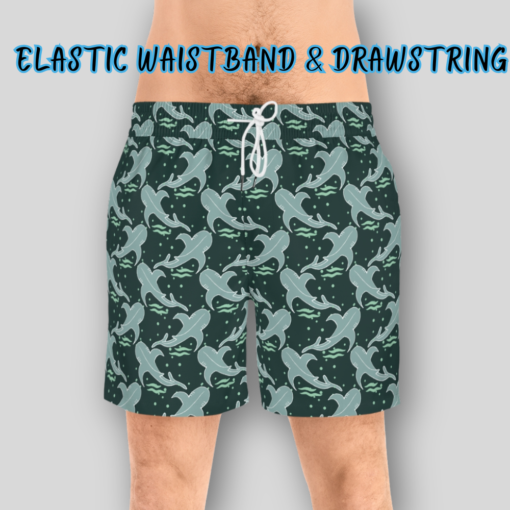 Men’s Shark Swim Shorts 
