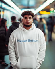 Positive Vibes Hoodie Unisex Ash Gray Hoodie Heavy Blend Cozy Hoodie