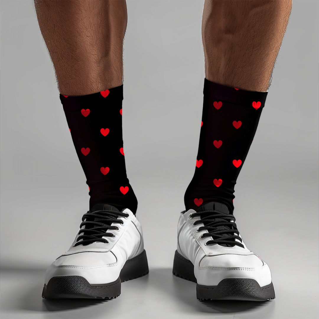 Fancy Pants Cushioned Crew Socks
