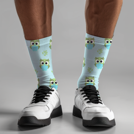 Owl Print Socks