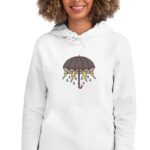 Ink Art Umbrella Hoodie – Edgy Urban Fashion