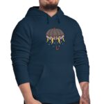 Ink Art Umbrella Hoodie – Edgy Urban Fashion