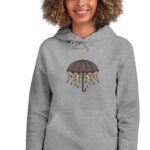 Ink Art Umbrella Hoodie – Edgy Urban Fashion